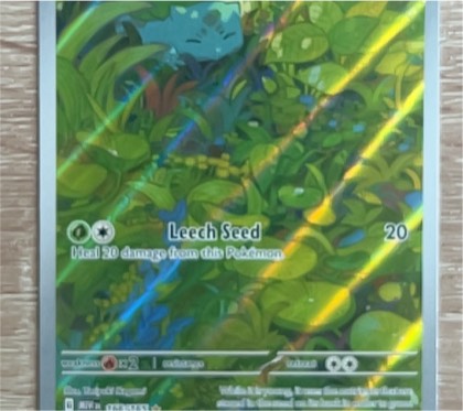 Bulbasaur, graded 9.0