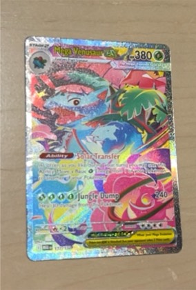 Mega Venusaur EX, graded 8.5