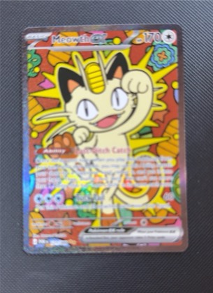 Meowth ex, graded 9.0