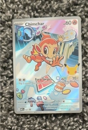 Chimchar - DP02, graded 7.5