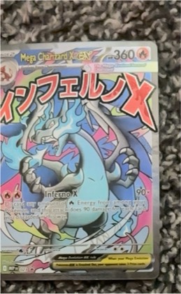 Mega Charizard X ex - 023, graded 9.5