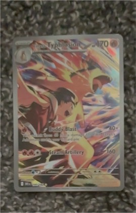 Ethan's Typhlosion, graded 9.0