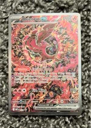 Oricorio ex - 024 graded 9