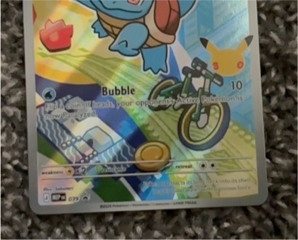 Squirtle - 039, graded 8.5