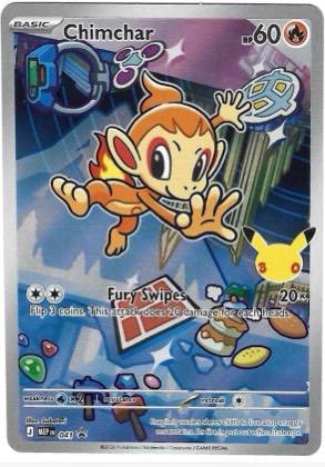 Chimchar - 041 graded 9.5