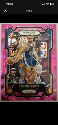 Stephen Curry, graded 7.5