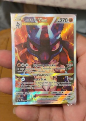 Lucario VSTAR - SWSH291, graded 9.5