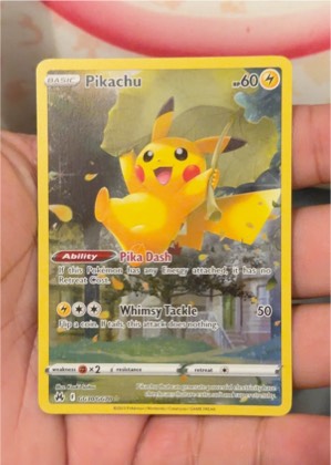 Pikachu, graded 9.5