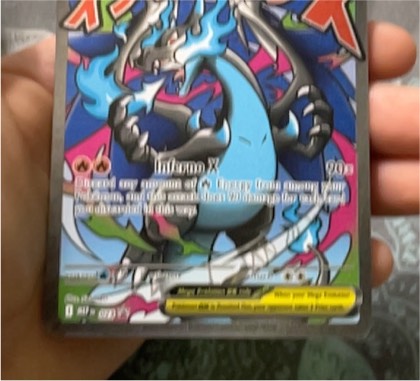 M Charizard EX, graded 9.0