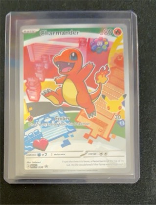 Charmander - 038, graded 2.5