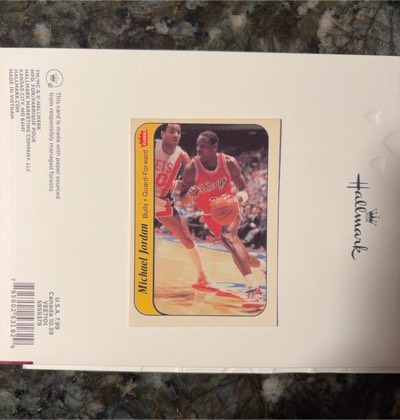 Michael Jordan, graded 9.5