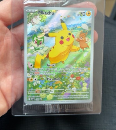 Pikachu, graded 9.0