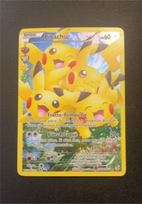 Pikachu, graded 8.5