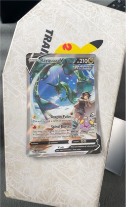 Rayquaza V (Alternate Full Art), graded 9.5