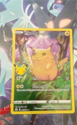 Pikachu, graded 9.5