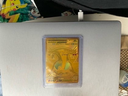 Charizard ex, graded 9.5