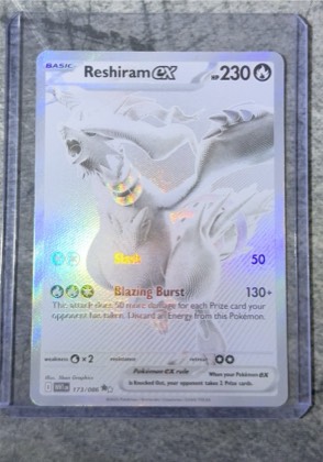 Reshiram ex, graded 9.5