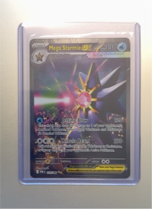 Mega Starmie ex graded 6 & below