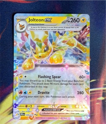 Jolteon ex, graded 7.5