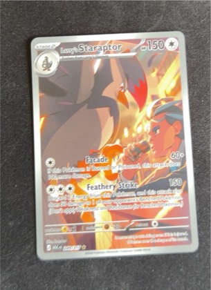 Larry's Staraptor, graded 7.5
