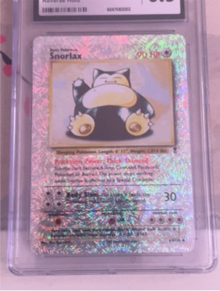 Snorlax, graded 8.5