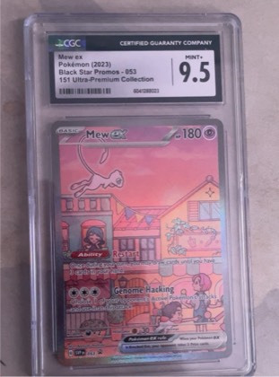 Mew ex, graded 9.5