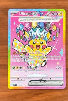 Pikachu ex, graded 9.0