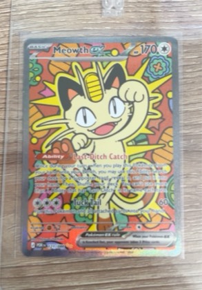Meowth ex, graded 9.0