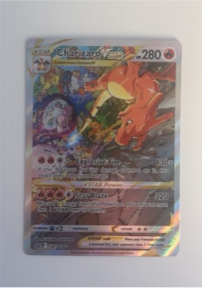 Charizard VSTAR - SWSH262, graded 9.5