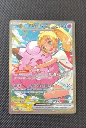 Lillie's Clefairy ex, graded 9.0
