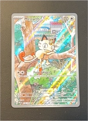Meowth, graded 8.5