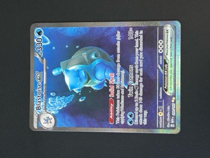 Blastoise ex, graded 9.0