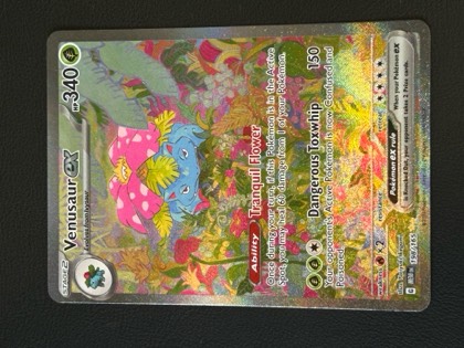 Venusaur ex, graded 9.5
