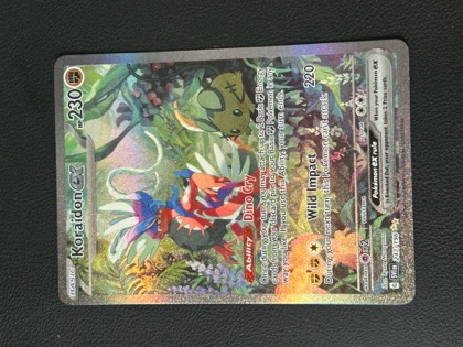Koraidon ex, graded 8.5