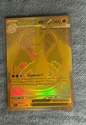 Mega Charizard Y ex, graded 9.0