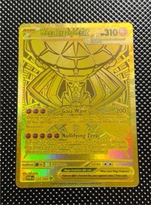 Mega Zygarde ex, graded 4.0