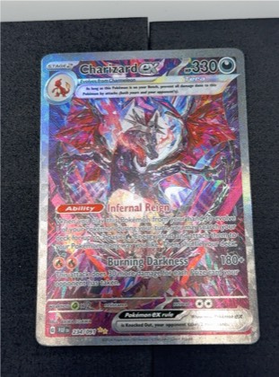 Charizard ex, graded 9.5