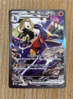 Cynthia's Garchomp ex, graded 7.5