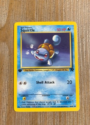 Squirtle graded 8