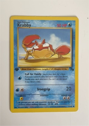 Krabby, graded 8.0
