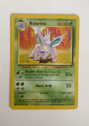 Nidorino graded 6 & below