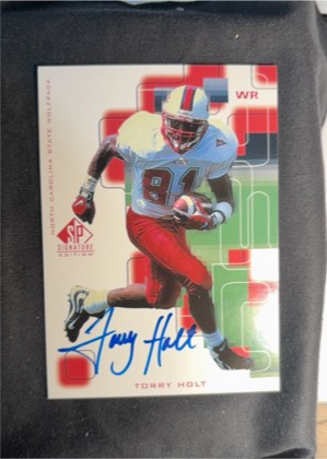 Torry Holt, graded 8.5