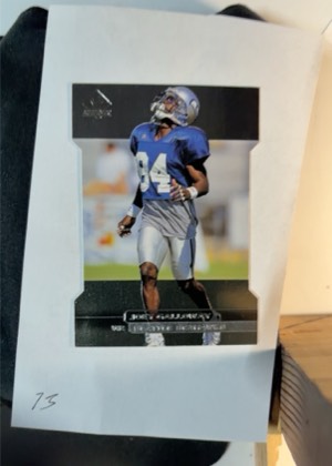 Joey Galloway, graded 7.5