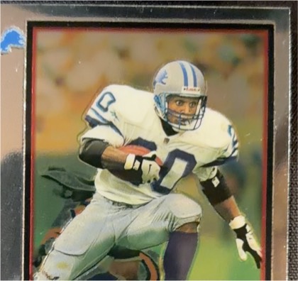 Barry Sanders, graded 2.5