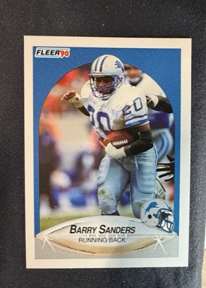 Barry Sanders, graded 7.5