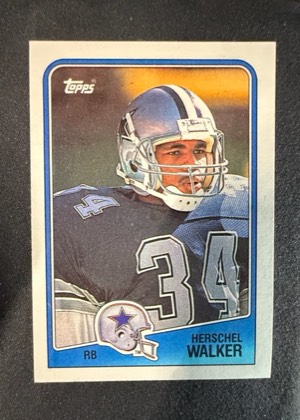 Herschel Walker, graded 7.5