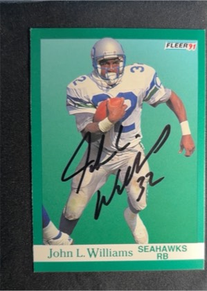 John L. Williams, graded 2.5