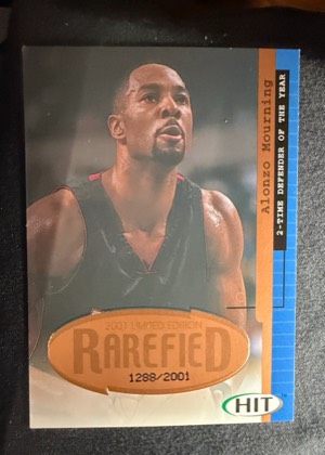 Alonzo Mourning, graded 8.5