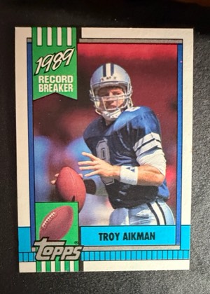 Troy Aikman, graded 7.5