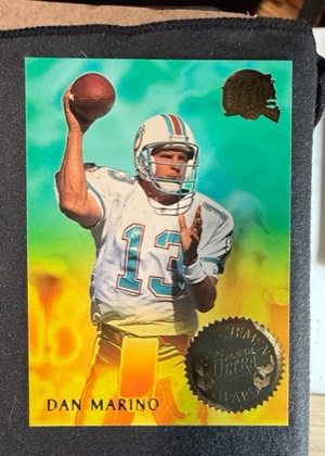 1994 Fleer Ultra Dan Marino, graded 8.5